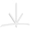 Ekena Millwork Alberta Architectural Grade PVC Gable Bracket, 108"W x 58 1/2"H x 2"D x 4"F, 13/12 Pitch GBP108X59X0204ALB00 - alternate 1